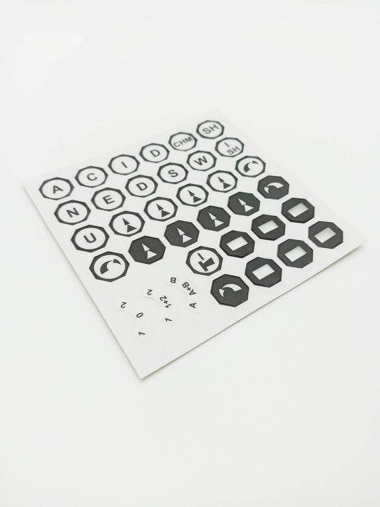 Ikusi T70 pushbutton icon set for TM70 transmitter
